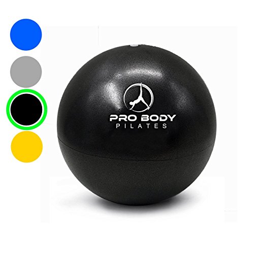 Mini Exercise Ball - 9 Inch Small Bender Ball for Stability, Barre, Pilates, Yoga, Core Training and Physical Therapy