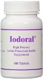 Optimox Iodoral High Potency Iodine Potassium Iodide Thyroid Support Supplement 180 tablets