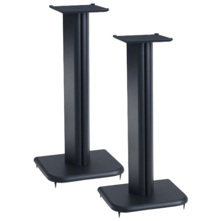 Sanus Systems BF-16B 16 -Inch Wood Speaker Stands (BF16B)