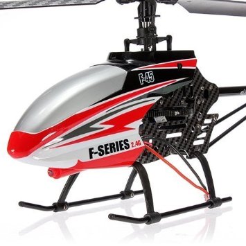 MJX F645 F45 4ch LCD 2.4GHZ Large Single Blade Rc Helicopter (Colors may vary)