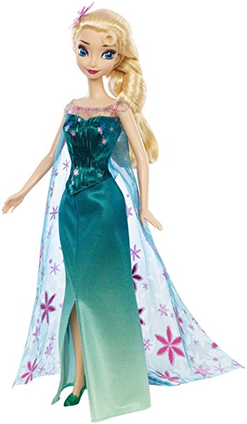 Disney Frozen Fever Birthday Party Elsa Doll (Discontinued by manufacturer)