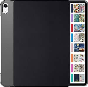 DuraSafe Cases for iPad 8.3 Inch Mini 6 Generation 2021 [ Mini 6th Gen ] A2567 A2568 A2569 MK7M3LL/A MLWL3LL/A MK7R3LL/A MK7P3LL/A MK7T3LL/A Slim Hard Shell Protective Stand Cover - Black