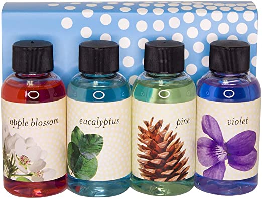 Rainbow and RainMate Genuine (Apple, Eucalyptus, Pine, Violet) Fragrance Pack