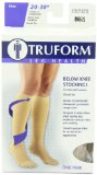 Truform 8865 Compression Stockings Below Knee Closed Toe 20-30 mmhg Beige 2X-Large