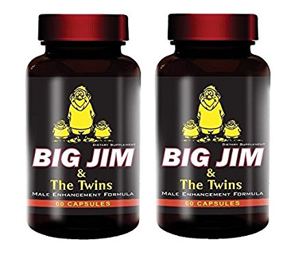 Big Jim & The Twins Male Enhancement All Natural Formula 60 Pills Per Bottle (2)