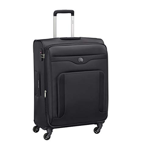 DELSEY Polyester 48 cms Anthracite Softsided Cabin Luggage (BAIKAL)