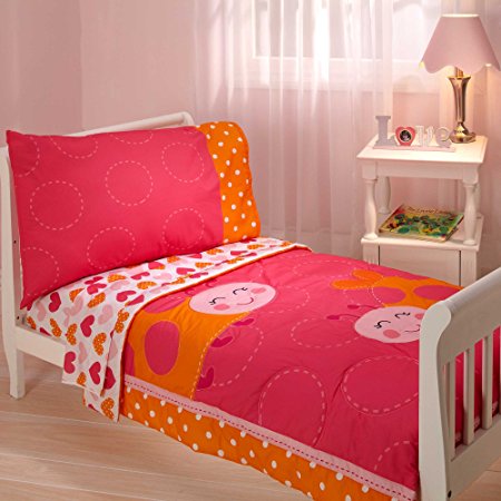 Carter's 4 Piece Toddler Bed Set, Lady Bug (Discontinued by Manufacturer)