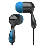 JLab JBuds Hi-Fi Noise-Reducing Ear Buds Black  Electric Blue