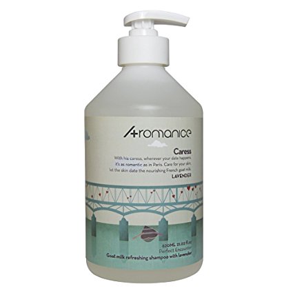Aromanice Goat Milk Shampoo,Lavender,Nourishing,Silicon Free,620ML(20.9 Oz)