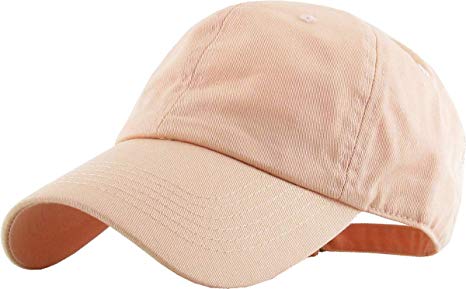 KBETHOS Classic Polo Style Baseball Cap All Cotton Made Adjustable Fits Men Women Low Profile Black Hat Unconstructed Dad