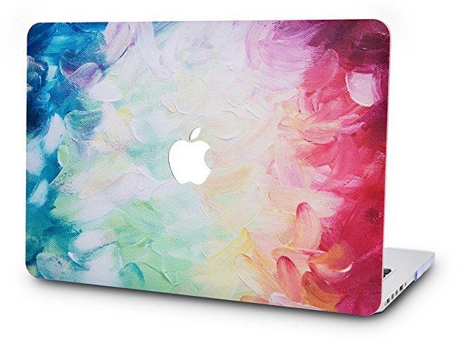 KEC MacBook Pro 13 Case 2017 & 2016 Plastic Hard Shell Cover A1706 / A1708 with/without Touch Bar (Fantasy)