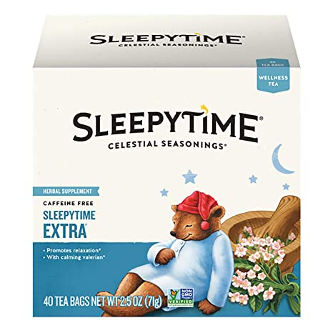 Celestial Seasonings Wellness Tea, Sleepytime Extra, 40 Count
