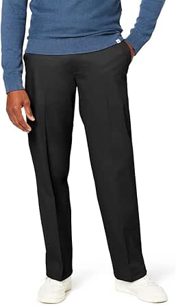 Dockers Men's Relaxed Fit Signature Khaki Lux Cotton Stretch Pants