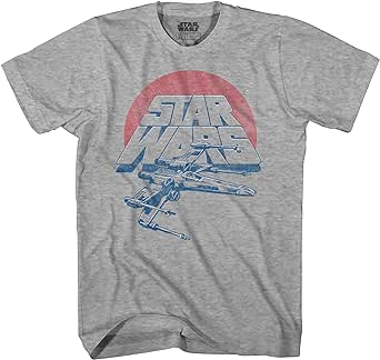 STAR WARS Boys' Vintage Inspired X-Wing Fighter T-Shirt