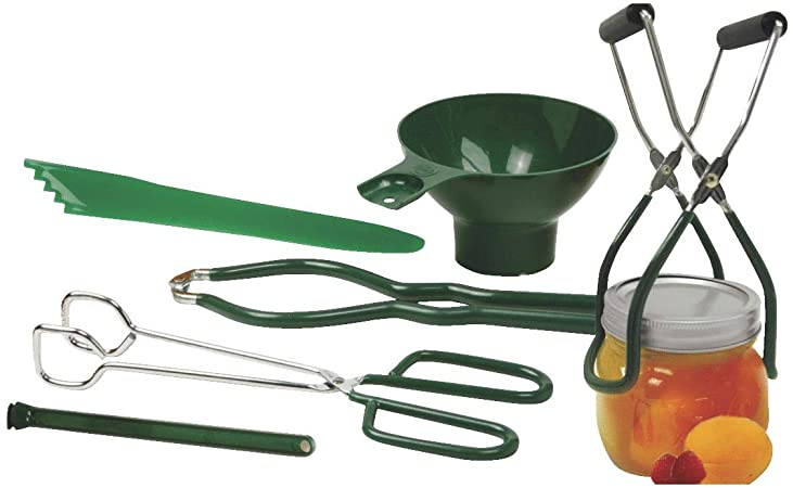 Norpro Canning Set (6 Pieces), Green