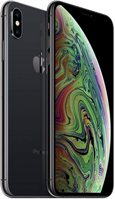 Apple iPhone XS, 64GB, Space Gray - Fully Unlocked (Renewed)