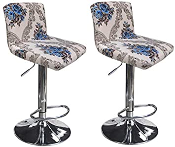 Deisy Dee Dining Room Chair Covers,Bar Stool Covers,Barstool Chair Slipcovers Pack of 2 C176 (AA)