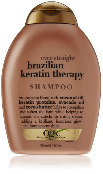 OGX Shampoo Ever Straight Brazilian Keratin Therapy 13oz