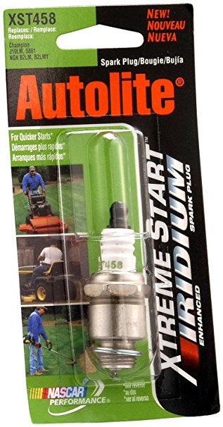 Autolite XST458DP Xtreme Start Iridium Lawn & Garden Spark Plug