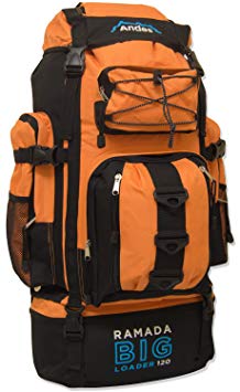 Andes Ramada 120L Extra Large Hiking Camping Backpack/Rucksack Luggage Bag