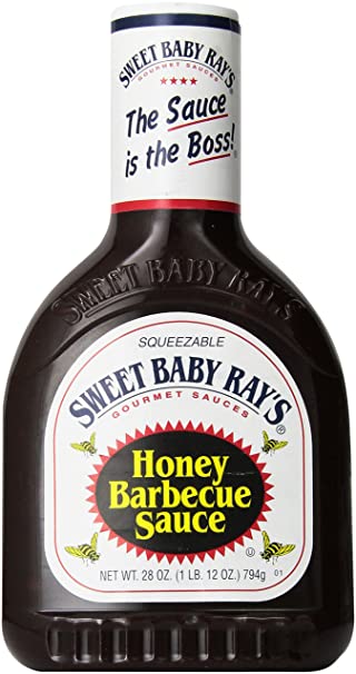 Sweet Baby Rays Barbecue Sauce, Honey, 28 oz