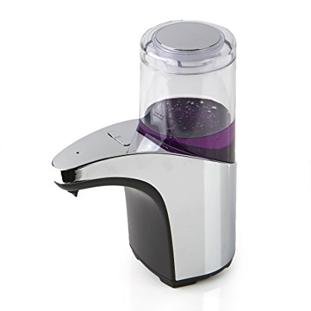 Mind Reader Automatic Touchless Hand Soap Dispenser , Silver
