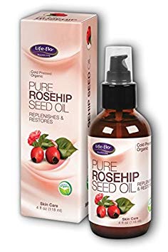 Life-flo Pure Rosehip Oil Organic, Pink, 4 Fluid Ounce