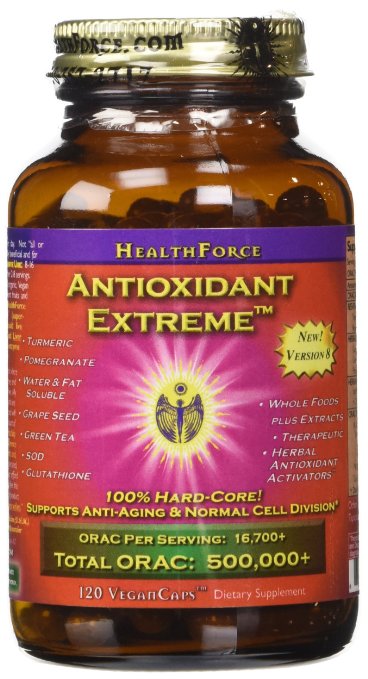 Health Force Acai Resveratrol Ultimate Orac Antioxidant Extreme Version 8 120 Vegan Caps