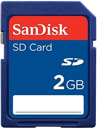 SanDisk 2GB Secure Digital (SD) Memory Card