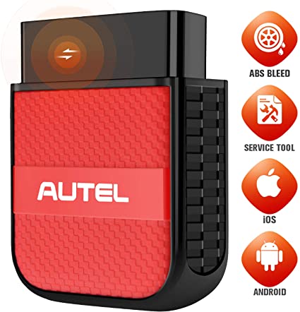 Autel AP200C 2021 Newest OBD2 Scanner with ABS Auto Bleed, Airbag Reset, Oil, Throttle, DPF, EPB, SAS, BMS Services in-App Purchase, ABS/SRS Diagnosis, for iOS & Android, Specific Vehicles