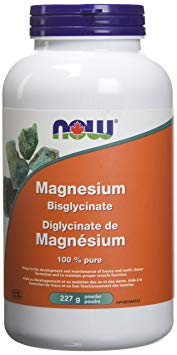 NOW Magnesium Bisglycinate Powder, 227g