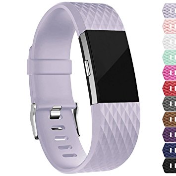 iGK For Fitbit Charge 2 Bands, Adjustable Replacement Sport Strap Bands for Fitbit Charge 2 Smartwatch Fitness Wristband