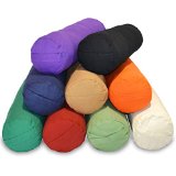 YogaAccessories TM Supportive Round Cotton Yoga Bolster