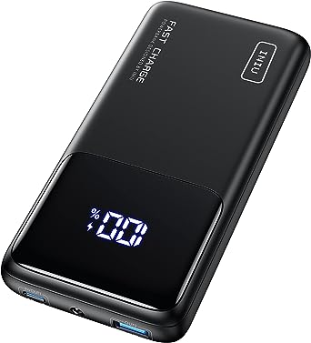 INIU Power Bank, 45 W Portable Charger 15000 mAh, 3A Battery Pack [USB C Input & Output] PD3.0 QC4.0 LED Display, Compatible with iPad Pro Mini iPhone 14 13 12 11 Pro Max Samsung Tablet Huawei Switch