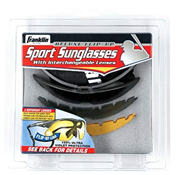 Franklin Sports MLB 3 Lens, Flip-Up Sunglasses
