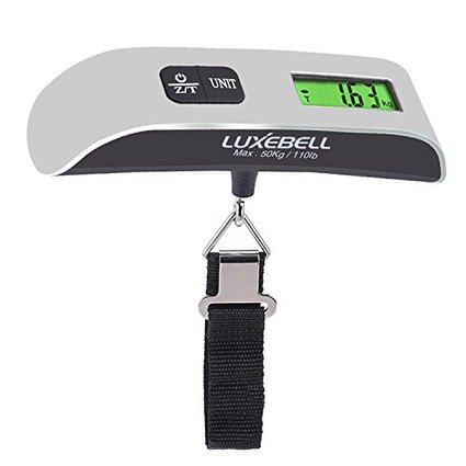 Backlight LCD Display Luxebell 110lbs Digital Luggage Scale - Saves Money And Time