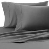Soft and Luxurious 500 TC Sheet Set Short Queen Size with 18 deep pocket in Grey color and Solid Pattern 100 Egyptian Cotton By Luxurious Sheets