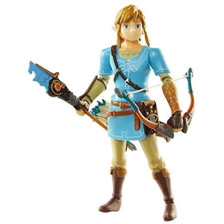 World of Nintendo Breath of The Wild Link 4" Figure Action Figure