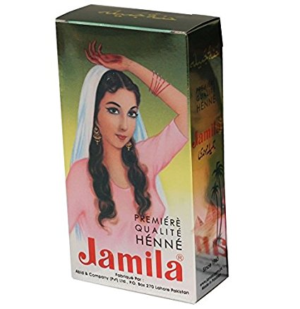 3 Packs of 100 grams - 2015 Crop Jamila Henna Hair Dye (BAQ)
