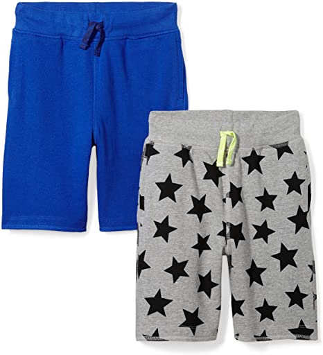 Amazon Brand - Spotted Zebra Boys' French Terry Knit Shorts