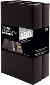 Ultra Pro Premiere Playset PRO-Binder Black Album - 480 Cards