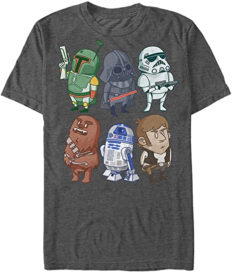 Star Wars Men's Doodles Graphic T-Shirt