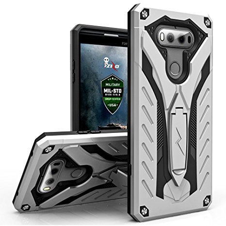 LG V20 Case, Zizo [Static Series] Shockproof [Military Grade Drop Tested] with Built-in Kickstand [LG V20 Heavy Duty Case] Impact Resistant LG V20