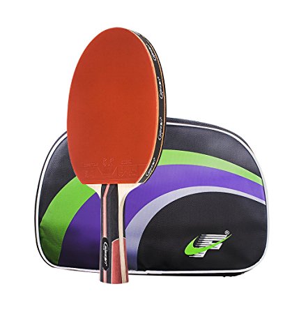 Caleson Professional Table Tennis Racket.Advanced Tennis Racket.Ping Pong Paddle.Open Grip