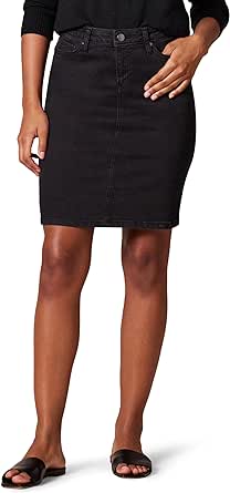 Amazon Essentials Women's Classic 5-Pocket Denim Skirt (Available in Plus Size)