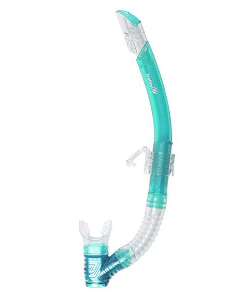 Semi-Dry Snorkel with Diffusing Splash Guard & Easy Purge System with Extra Large Draining Chamber