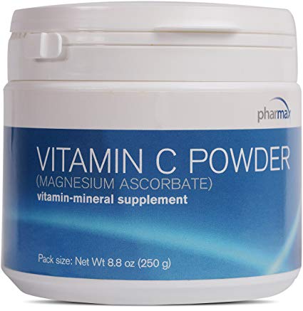 Pharmax - Vitamin C Powder (Magnesium Ascorbate) - Supports Bones, Cartilage, Teeth and Gums* - 8.8 oz (250 g)