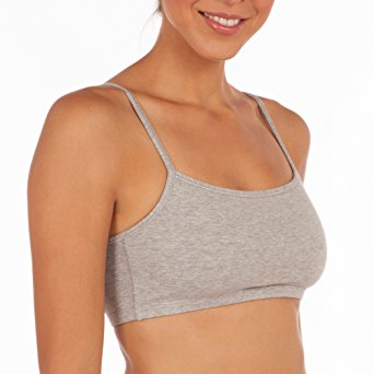 Fruit of the Loom Women's Cotton Pullover Sport Bra (Pack of 3)