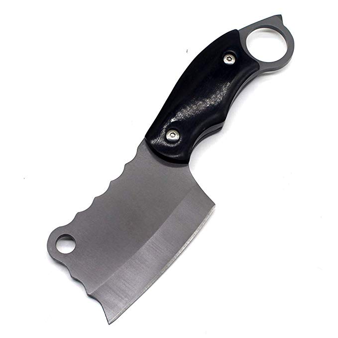 JIAXIANG Multifunctional Outdoor Straight Knife Tool high Hardness with Knife Sleeve for Camping Tactics Survival in The Wild
