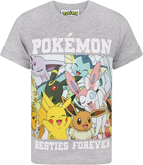 Pokemon Childrens/Boys Besties Forever T-Shirt